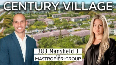 Century Village Boca Raton Property Tour | 383 Mansfield J